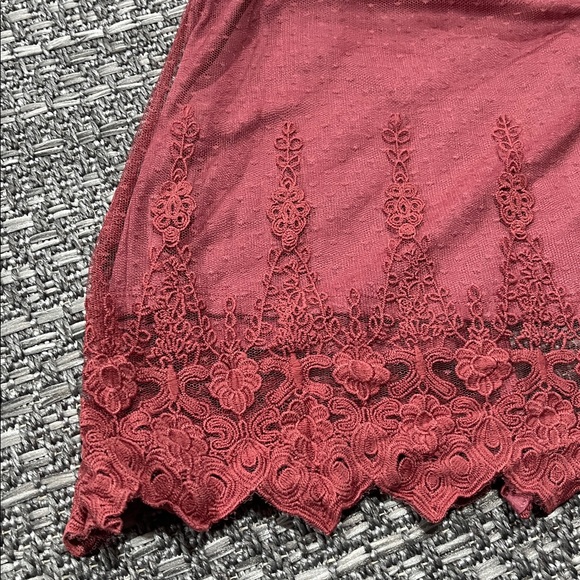 Rue 21 | Pink Mesh Halter Neck Tank With Open Back - Picture 3 of 7
